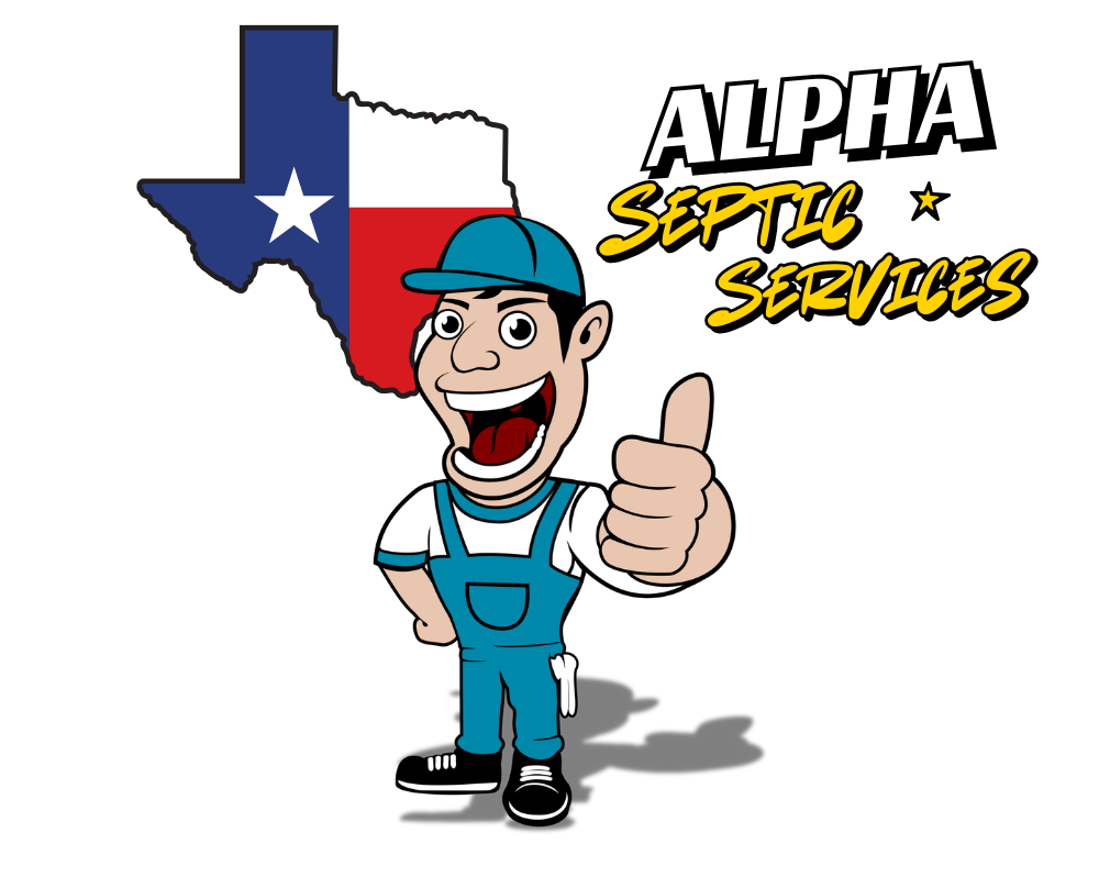 Alpha Septic Services team member explaining service options